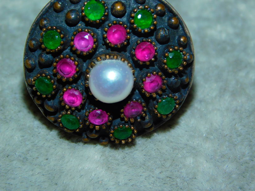 Inel nou argint masiv  925,  13 grame , perla. cuart , jad