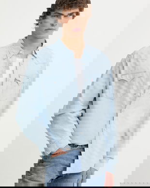 Levi's cămașă din bumbac CLASSIC WESTERN STANDARD