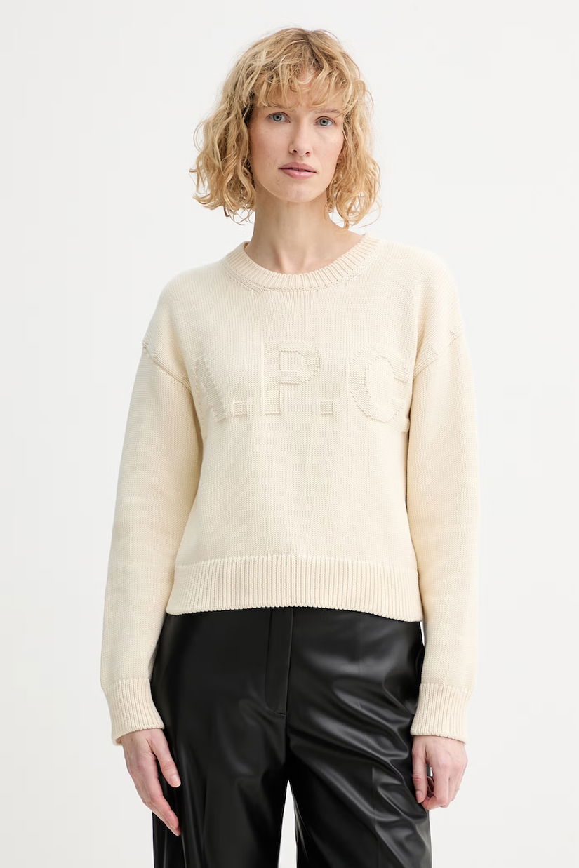A.P.C. pulover de bumbac PULL TIAGO F