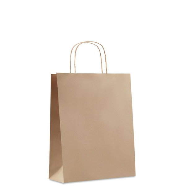 Set 50 pungi de hârtie cadou minimaliste pentru artizani și produse handmade