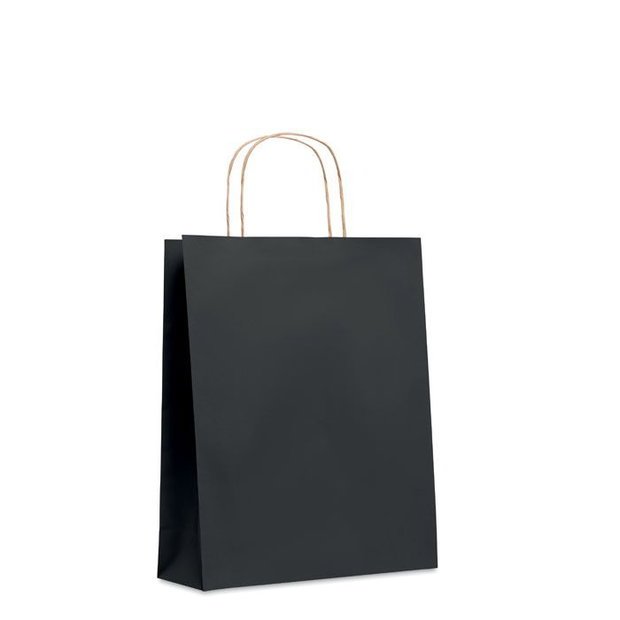 Set 50 pungi de hârtie cadou minimaliste pentru artizani și produse handmade