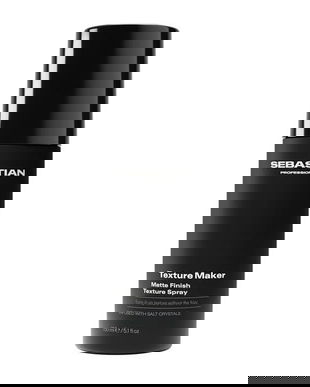 Spray de Par pentru Textura si Efect Mat - Sebastian Professional Texture Maker Matte Finish Texture Spray, 150 ml