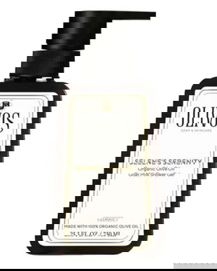 Gel de Dus cu Ulei de Masline si Lapte de Capra - Olivos Selene's Serenity Shower Gel, 750 ml