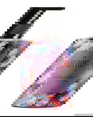 Sapun Lichid cu Parfum de Lavanda, Flori de Camp si Scortisoara - Olivos Wildflower Whisper Liquid Soap, 500 ml