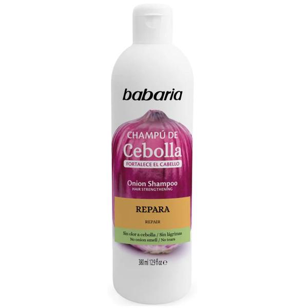 Sampon Reparator cu Extract de Ceapa, pentru Fortifierea Parului - Babaria Onion Repair Shampoo for Hair Strengthening, 380 ml
