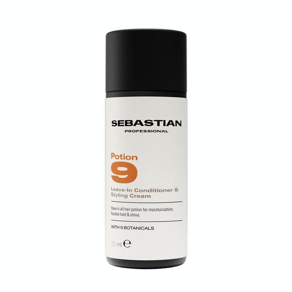 Crema Hidratanta de Styling pentru Par cu Fixare Lejera - Sebastian Professional Potion 9 Leave-In Conditioner &amp; Styling Cream, 50 ml