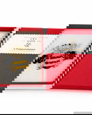 Broșă Mărțișor Albină Elegantă, cu Cristale Strălucitoare