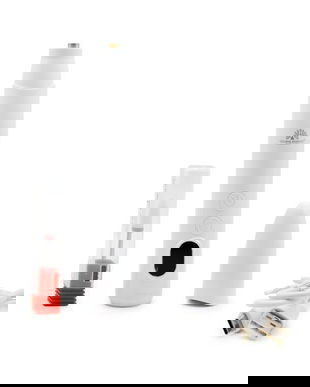 Freză-mandrină 2in1 și lanternă UV, Global Fashion, 2W, 18k rpm, GX10, alb