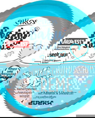 Crema cu ulei de migdale, unt de shea si extract de flori de catifea pentru protectia  ranilor, elkos BabyGl&uuml;ck, 150 ml