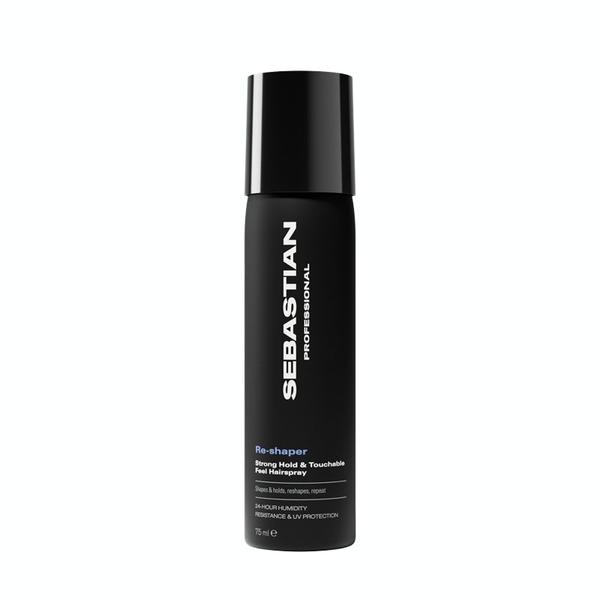 Spray de Par cu Fixare Puternica - Sebastian Professional Re-shaper Strong Hold &amp; Touchable Feel Hairspray, 75 ml