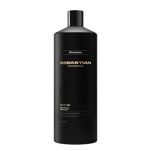 Sampon pentru Par Matasos si Stralucitor - Sebastian Professional Dark Oil Silky Shine Shampoo, 1000 ml