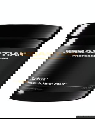 Masca pentru Par Matasos si Stralucitor - Sebastian Professional Dark Oil Smooth &amp; Shine Mask, 500 ml