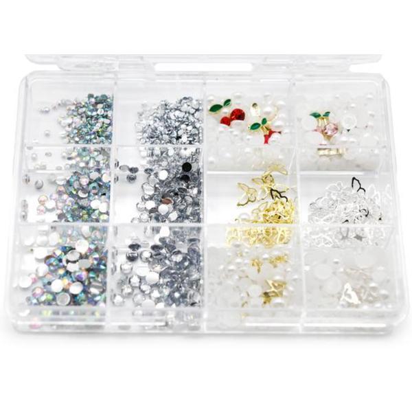 Figurine 3D volumetrice pentru manichiură, set ZSHZ-959