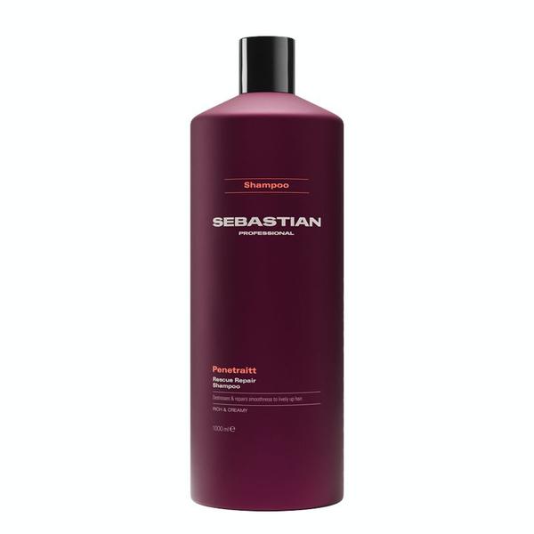 Sampon de Reparare pentru Par Deteriorat - Sebastian Professional Penetraitt Rescue Repair Shampoo, 1000 ml