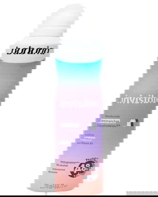 Deodorant Spray Fara Alcool Anti Pete Albe - Babaria Invisible Deodorant Spray 0% Alcohol, 200 ml