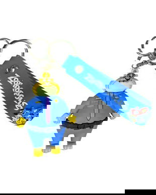 Breloc Zootropolis Bogo, 6 cm &ndash; Breloc din Silicon pentru Chei și Ghiozdan