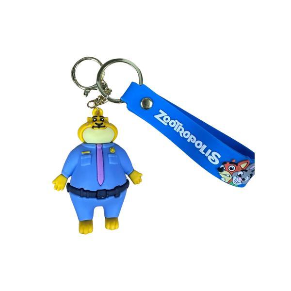 Breloc Zootropolis Bogo, 6 cm &ndash; Breloc din Silicon pentru Chei și Ghiozdan