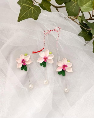 Pin martisor: Orhidee