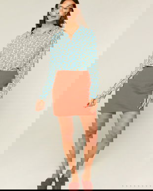 Cămașă albastra cu mâneci lungi