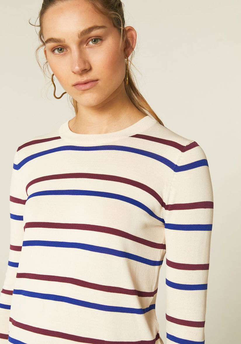 Pulover din tricot fin