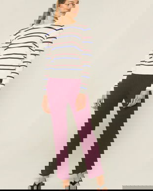 Pulover din tricot fin