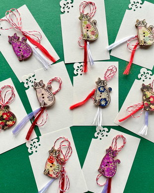 Martisor, brosa pisica
