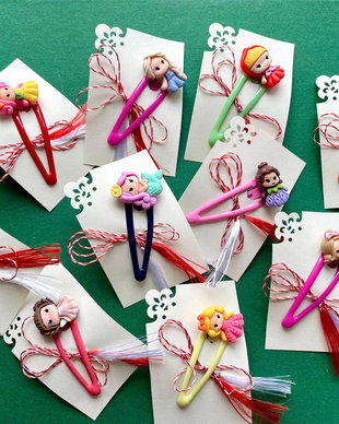 Martisor, clama cu fetite