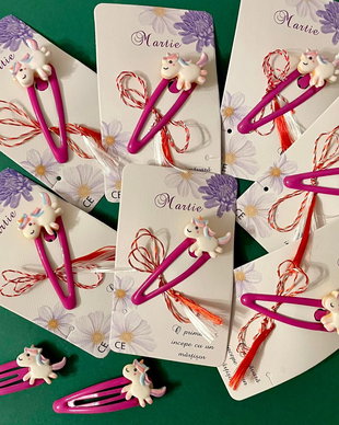 Martisor, clama cu inorog
