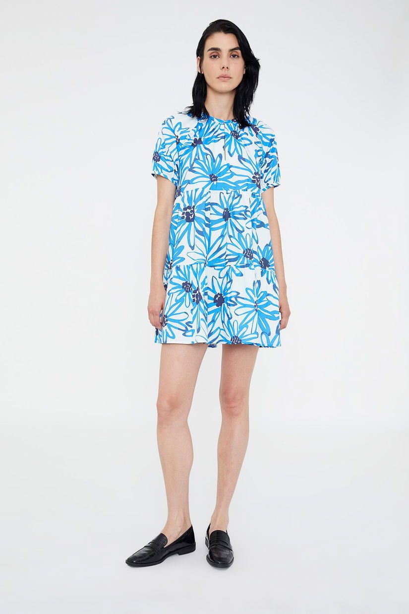 Rochie scurta cu imprimeu floral