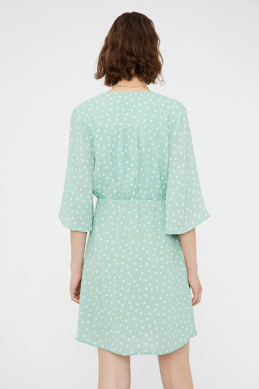 Rochie scurtă cu buline