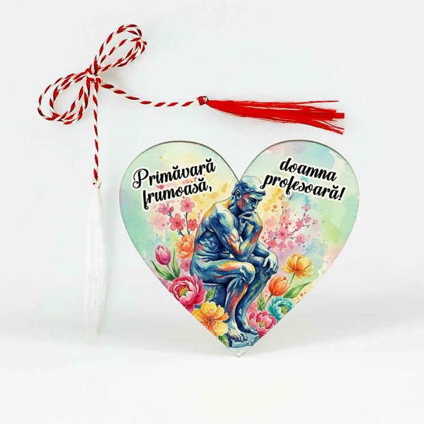 Mărțișor personalizat profesoară de filosofie