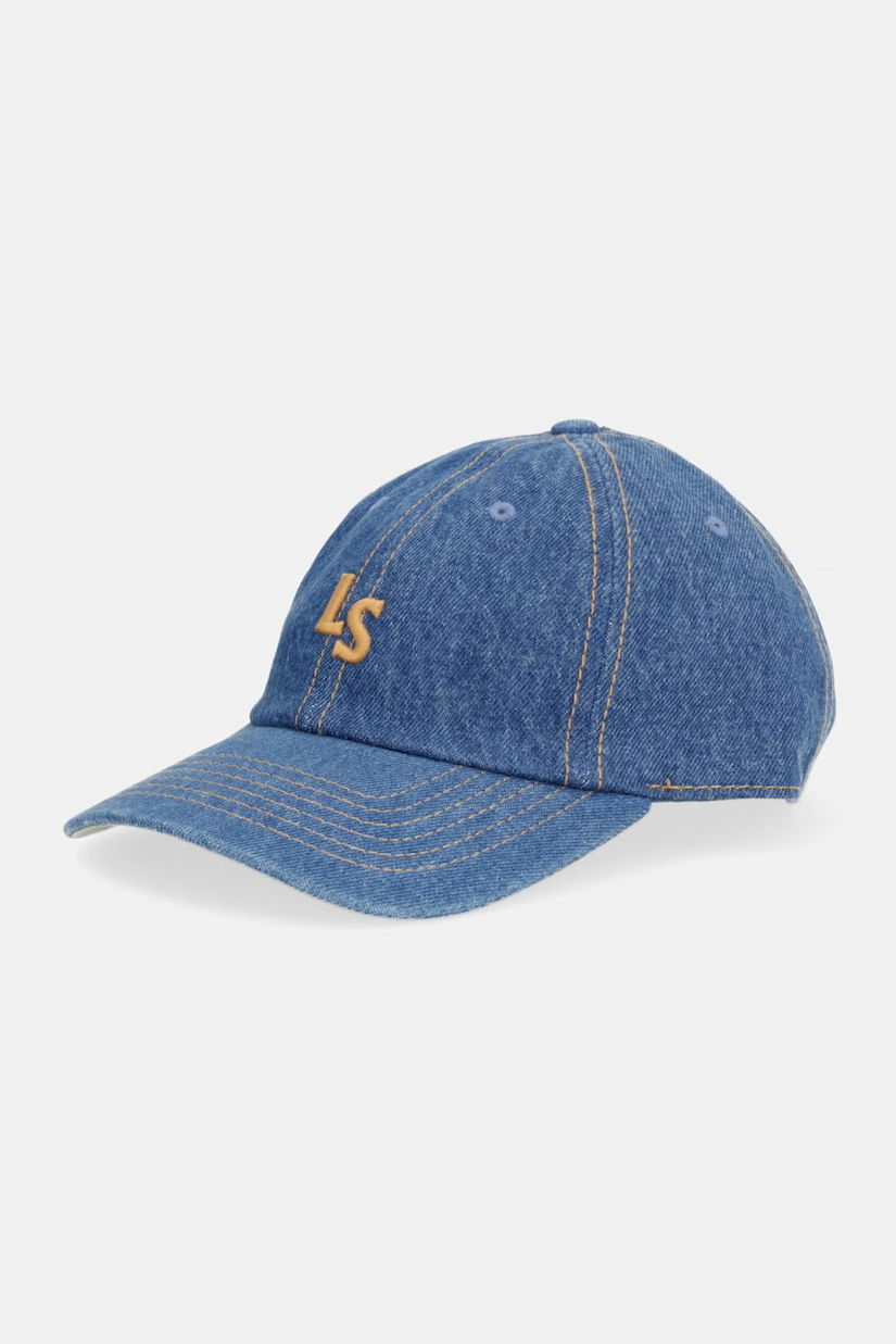 Levi's șapcă de baseball din denim LS MONOGRAM