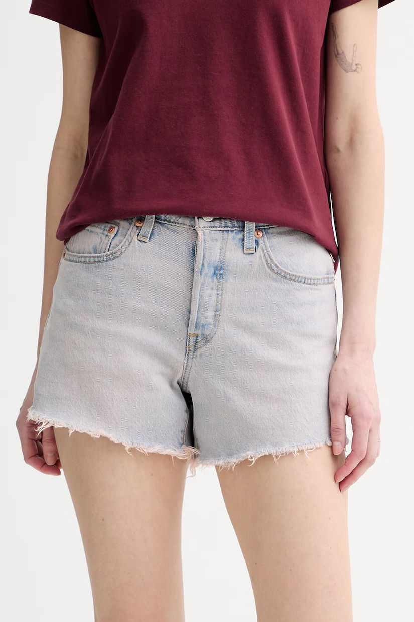 Levi's pantaloni scurți jeans 501® CURVE