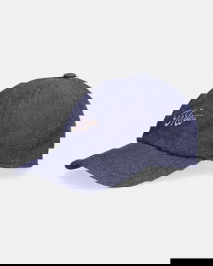 MSGM șapcă de baseball din denim