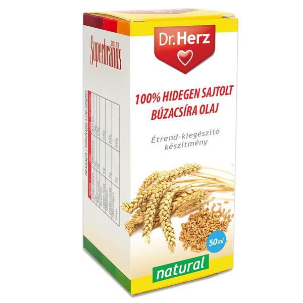 Ulei din germeni de grau presat la rece Dr Herz 50 ml