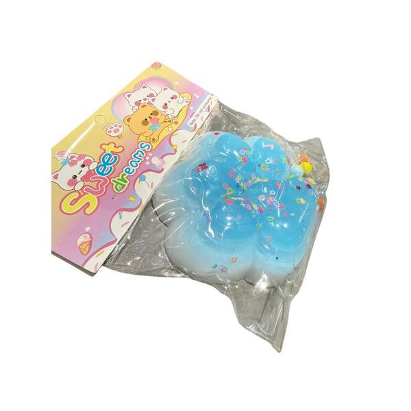 Squishy Lăbuță Albastru 12 cm