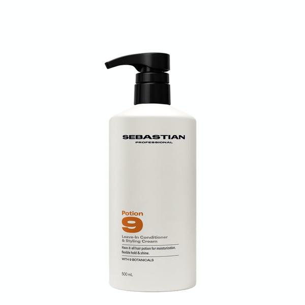Crema Hidratanta de Styling pentru Par cu Fixare Lejera - Sebastian Professional Potion 9 Leave-In Conditioner &amp; Styling Cream, 500 ml