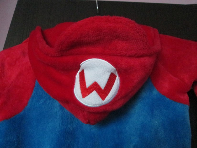 salopeta Super Mario copii 5-6 ani