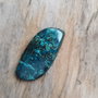 Cabochon crisocola, 37x18 mm