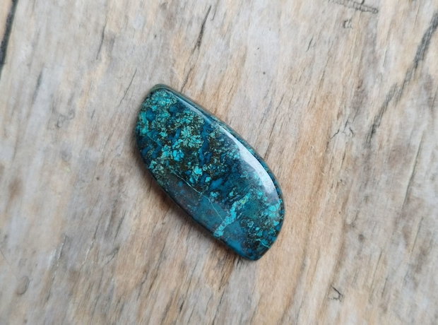 Cabochon crisocola, 37x18 mm