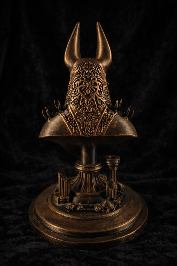 Statuetă Anubis Zeul Egiptean Auriu 25cm - Decor Exclusivist