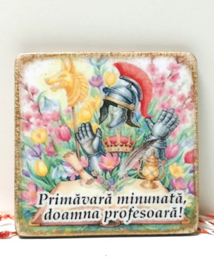 Martisor personalziat materii scolare: profesoara istorie