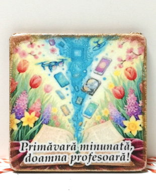 Martisor personalizat profesoara informatica