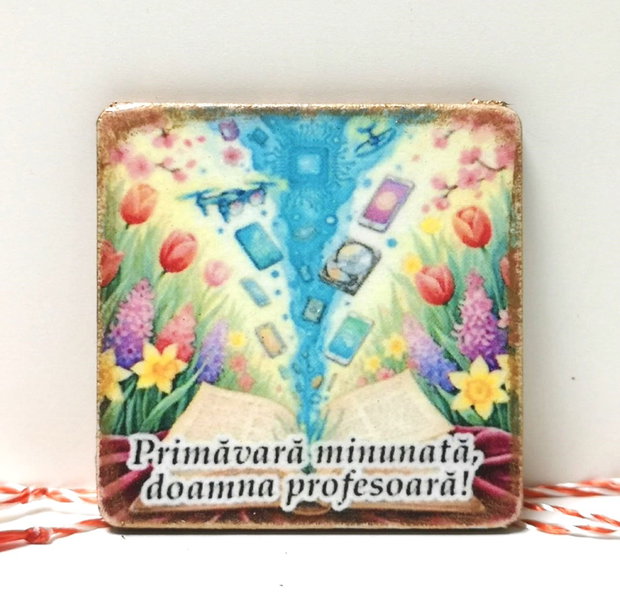 Martisor personalizat profesoara informatica