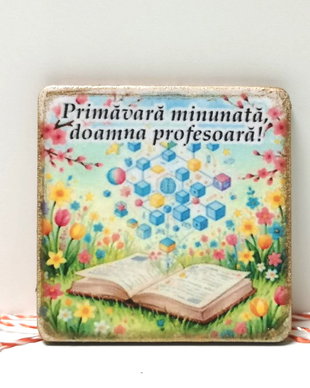 Martisor personalizat profesoara logica
