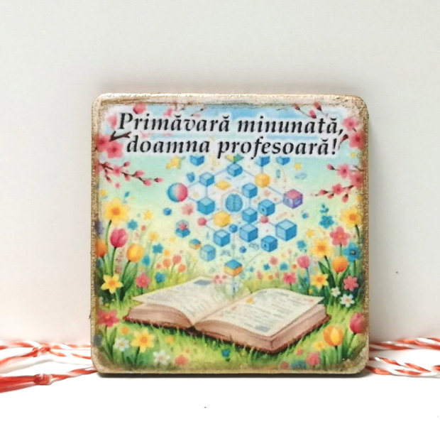 Martisor personalizat profesoara logica