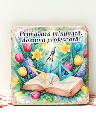 Martisor materii scolare: profesoara matematica