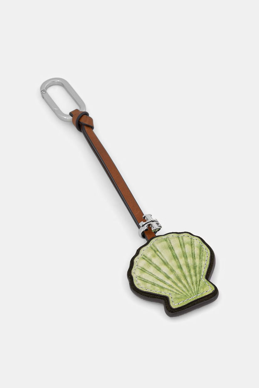 Tory Burch breloc de piele Shell