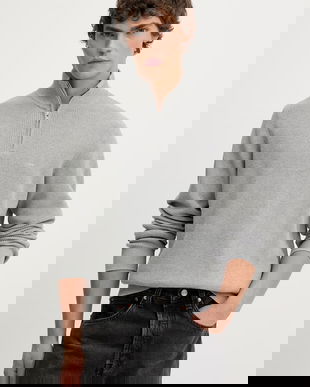 Levi's pulover de bumbac LIGHTWEIGHT HM QUARTER ZIP