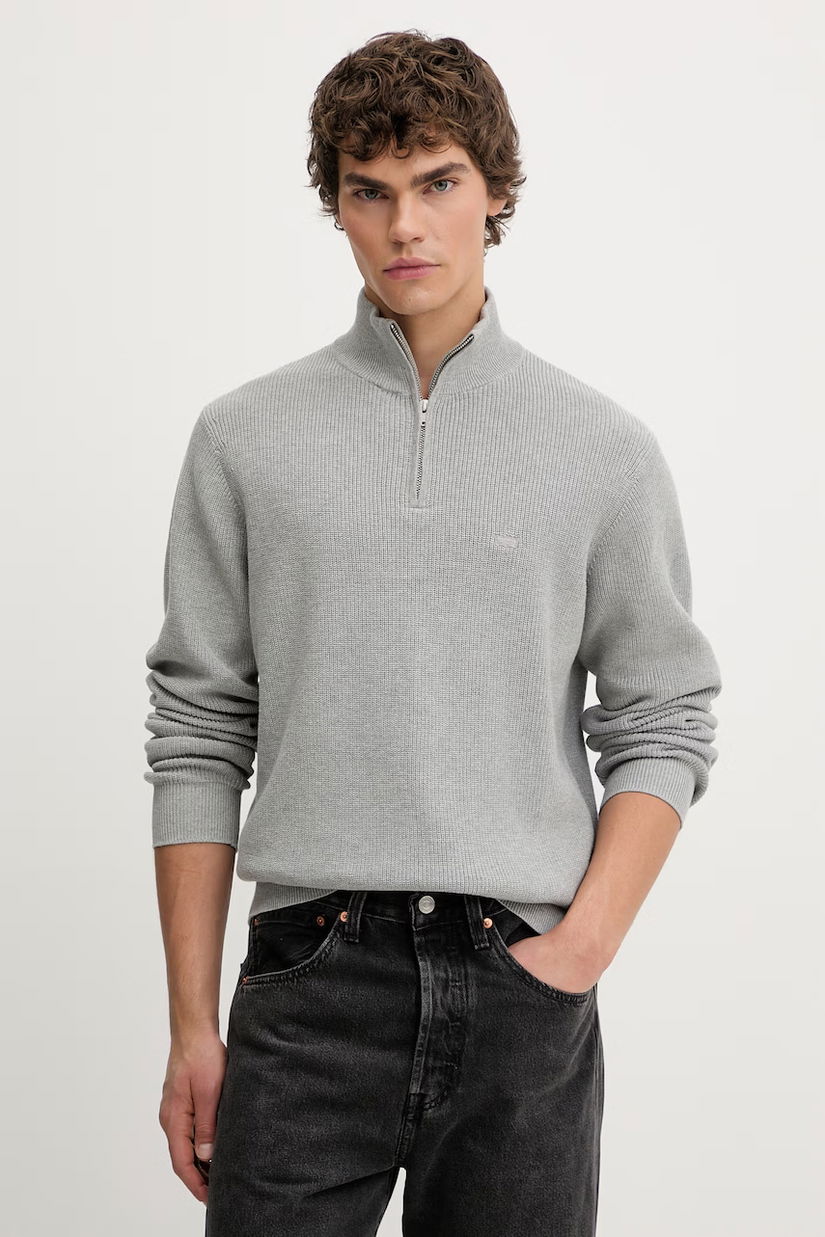 Levi's pulover de bumbac LIGHTWEIGHT HM QUARTER ZIP